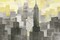 City Blocks Neutral Poster Print by Albena Hristova - Item # VARPDX20574